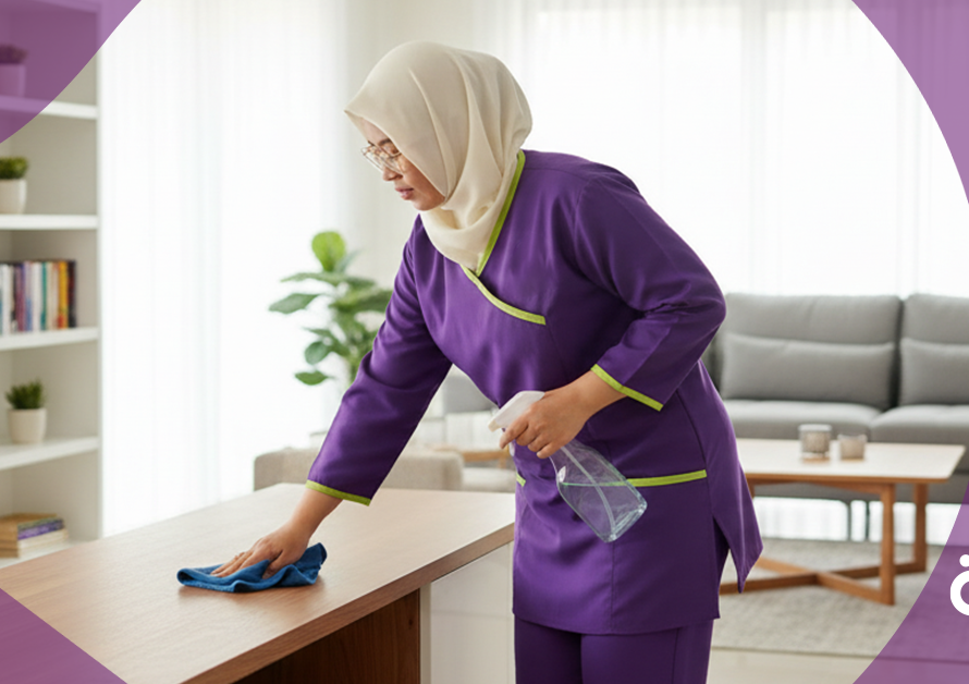 عاملة منزلية بالشهر في الدمام